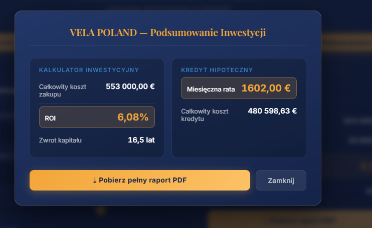 Podsumowanie i raport