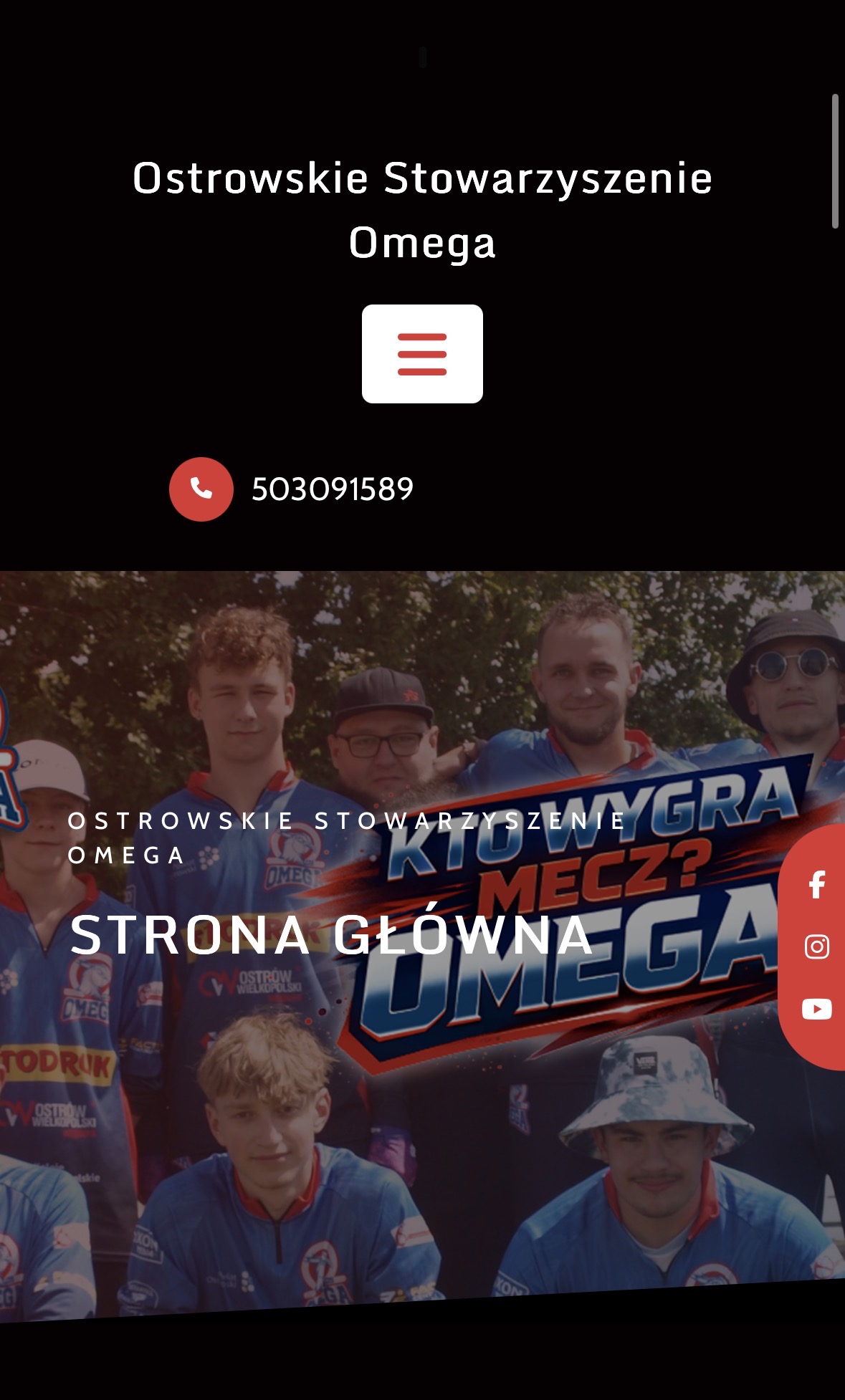 Widok mobilny — Ostrowskie Stowarzyszenie Omega