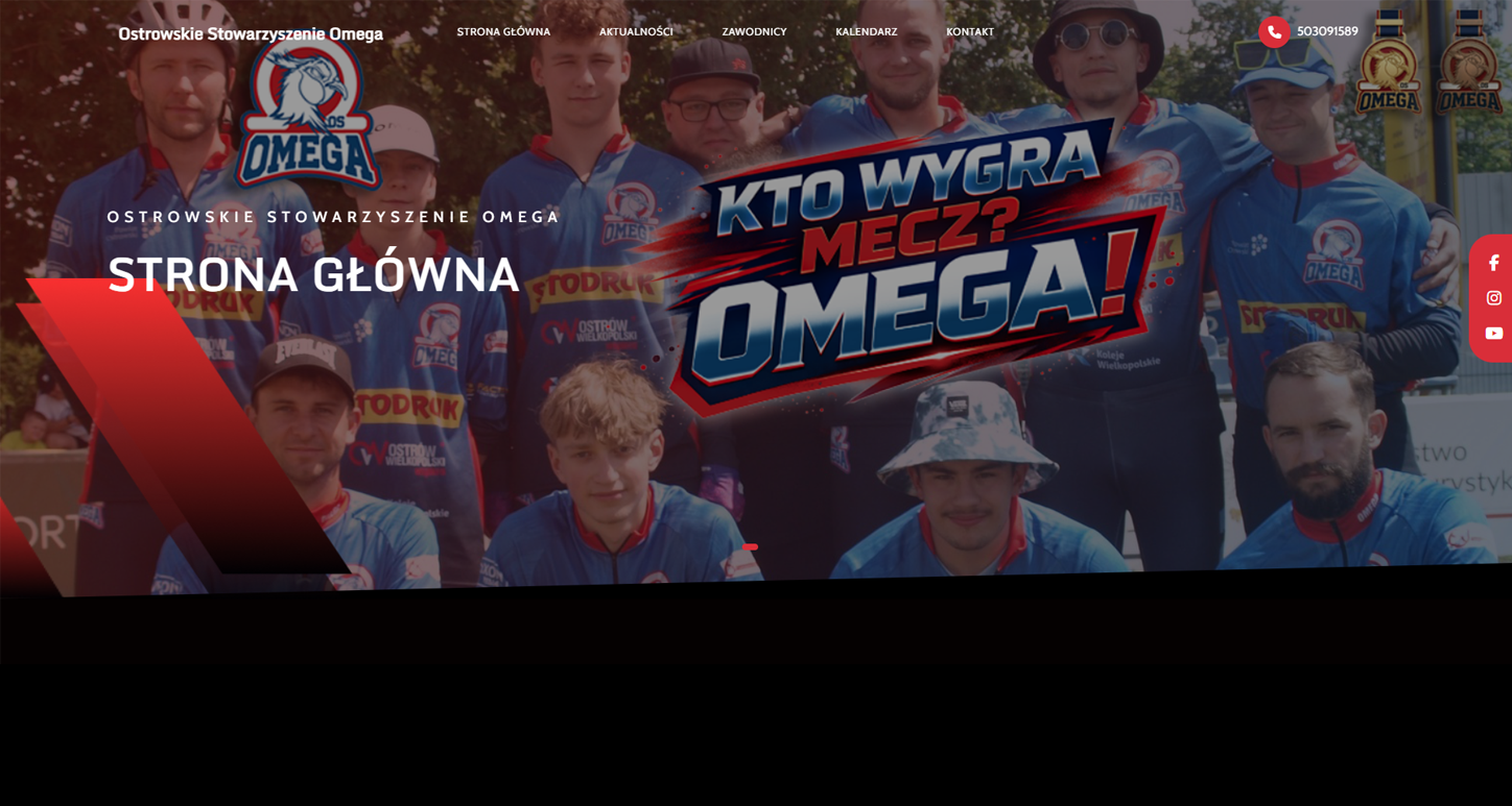 Widok desktop — Ostrowskie Stowarzyszenie Omega